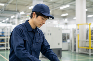 自動車部品の製造スタッフ