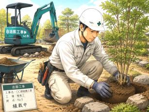 現場作業員(造園工事)