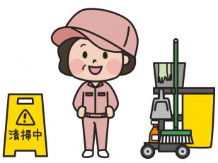 高速道路パーキングエリアの清掃