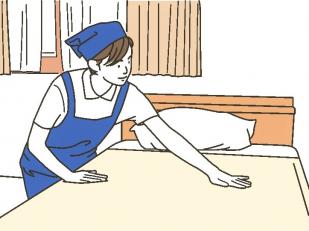 ビジネスホテル客室清掃スタッフ