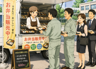 お弁当販売スタッフ