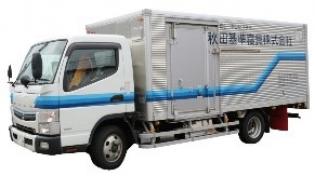 リネン品のルート集配／北上営業所