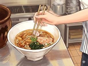 ラーメン店のキッチン補助スタッフ
