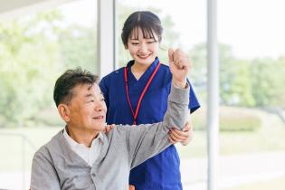 介護老人保健施設の理学療法士