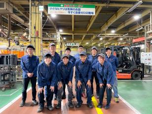 自動車業界向け物流容器の製造／溶接・組付・梱包