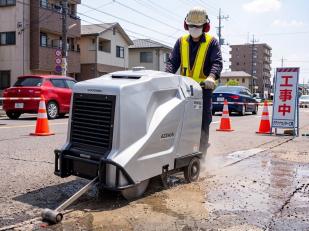 道路舗装・コンクリートの切断スタッフ（未経験歓迎／要中型免許）